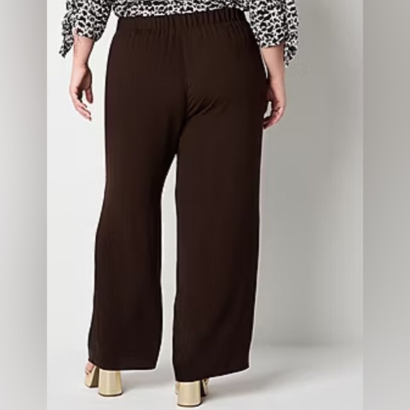 BOLD ELEMENTS Wide Leg High Rise Pants Size XL New With Tags - Picture 2 of 4